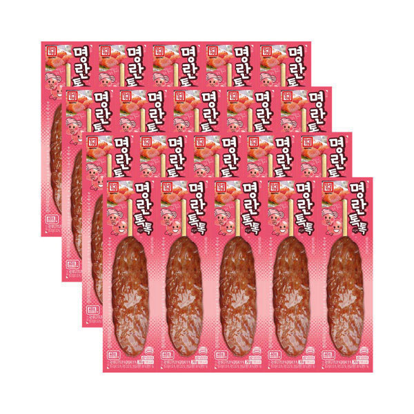 한성기업 명란 톡톡 떡갈비 핫바 70g X 20개